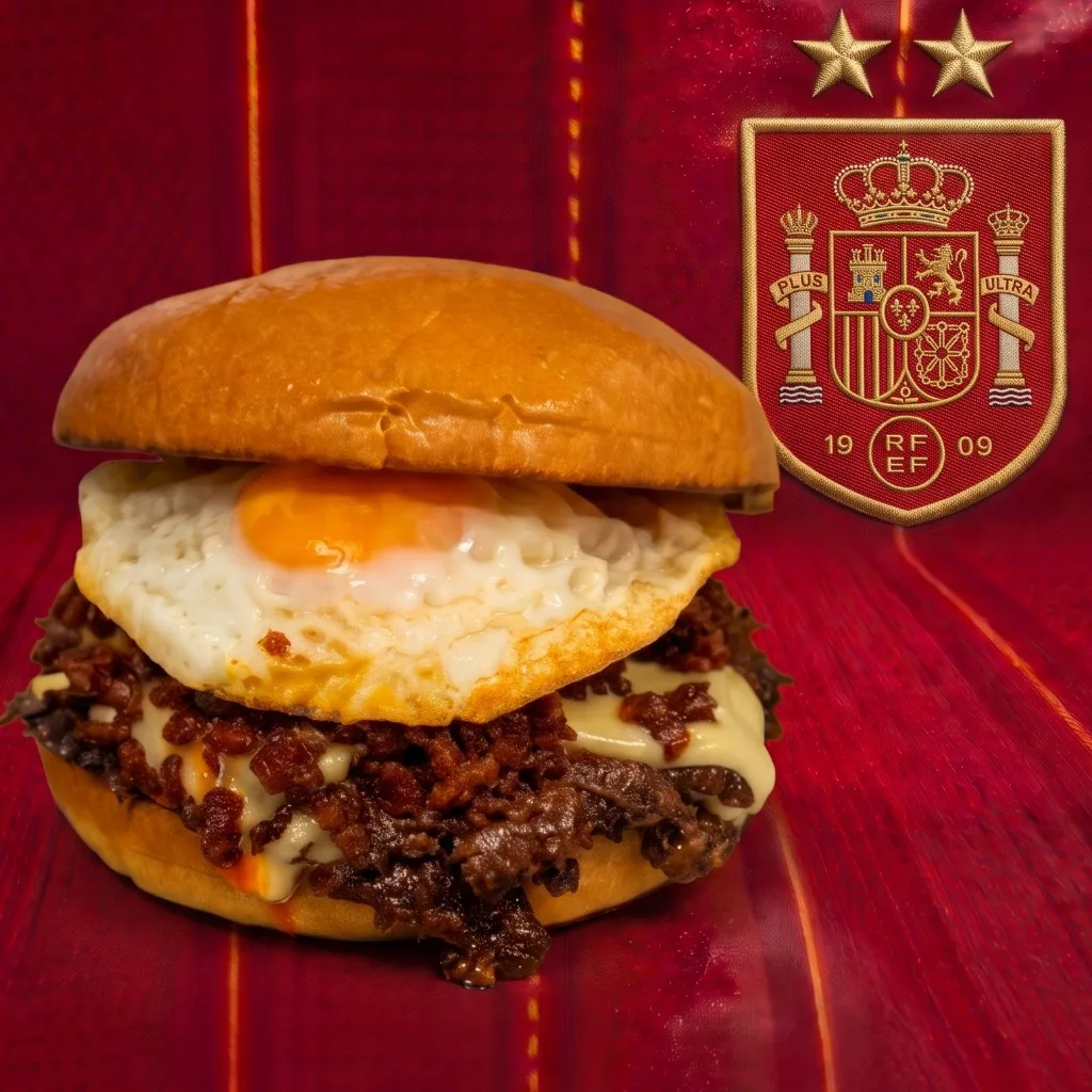 Burger LA CAMPEONA de Tepuy Burger — homenaje campeón mundial 2026
